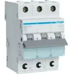Leistungsschalter Hager Mbs340 40 A 3-polig Din-schiene