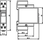 22.22.9.024.4000 Industrierelais Nennspannung: 24 V/dc Schaltstrom (max.): 20 A 2