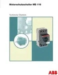 Abb - 1sam 250 000 R1009 Ms 116-6,3 Motorschutzschalter Einstellbar 690 V/ac 6.3 A 1