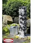 Gabionbrunnen Bellissa Paravento Verzinkt 18.5x90.5 Cm