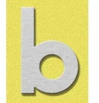 Heibi Hausnummer Midi Buchstabe B Edelstahl 64481-072