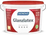 Renovo - Wand- Und Deckenfarbe Glanzlatex Weiss 10,0 Ltr.