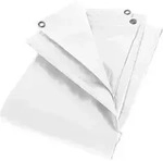 Zill Gewebeplane Wei&szlig; 180 G/m2 Pe - Holzabdeckplane Abdeck-plane Schutzplane...