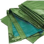 Abdeckplane Rainexo, 150 G/m2, 4x6 M, Gr&uuml;n/blau