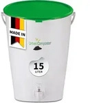 Garantia - Urban Komposter 15 Liter Gr&uuml;n, Inkl. Deckel Und Kompostspray