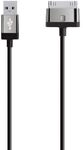 Belkin Lade-sync Kabel Mit 30-pin Anschluss, Schwarz, 2m, Ipod, Iphone, Ipad