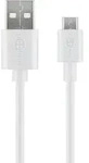 Goobay - Micro-usb Lade- Und Synchronisationskabel, F&uuml;r Android-ger&auml;te, Wei&szlig;.