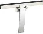 Wenko - Badezimmerwischer Gela, Silber Gl&auml;nzend, Zinkdruckguss Gl&auml;nzend - Silber