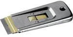 Fensterkratzer Metall - 95 Mm - Metallgeh&auml;use Mit 40 Mm Klinge Stanley 0-28-500