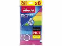Vileda - Mikrofaser Allzwecktuch xxl 8-er Pack 30 x 30 cm Putztücher