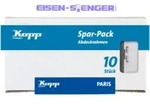 Kopp - Paris &ndash; 10x Abdeckrahmen 1-fach, Arktiswei&szlig; - 402002013