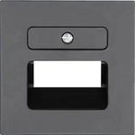 Uae-abdeckung F&uuml;r 1-2 Anschl&uuml;sse Athenis, Anthrazit, 371715181 - Kopp