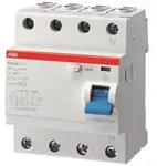 Abb Fi-schutzschalter Pro M Compact F204 A-63 63 A, 4-polig, 0,03 A Fi-schalter