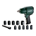 Metabo - Dssw 360 Druckluft-schlagschraubersatz 1/2 + 10 Steckschl&uuml;ssel - 6.04118.50