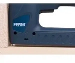 Ferm - Elektrotacker Kombi-tacker - Schlagkraftreguliering - 400 Klammern - 100