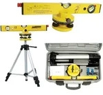Br&uuml;der Mannesmann - M81125 Laser-wasserwaage Inkl. Stativ 40 Cm 30 M 0.5 Mm/m