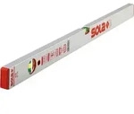 Azb Wasserwaage 1200 Mm Libelle Waagrecht- Und Senkrecht Alu Silbereloxiert - Sola