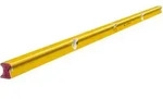 Wasserwaage Type R 300, Alu R-profil, Sto&szlig;d&auml;mpfende Endkappen, 61-244 Cm,