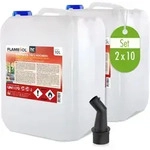 2x 10 L Flambiol&reg; Bioethanol 100% Hochrein