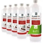 H&ouml;fer Chemie Gmbh - 6x 1 L Flambiol&reg; Bioethanol Hochrein 100 % In Flaschen F&uuml;r