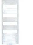 Standard Badheizk&ouml;rper, Weiss, Gebogen, Mittel- Und Seitenanschluss, 60 X 140 Cm -