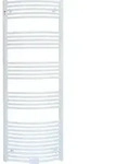 Standard Badheizk&ouml;rper, Weiss, Gebogen, Mittel- Und Seitenanschluss, 60 X 120 Cm -