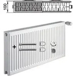 Profil-k Therm-x2 Flachheizk&ouml;rper Typ 22 Wei&szlig; 600x100x400mm Mit Abdeckung 666w Bei