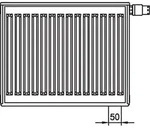 Kermi Profil Ventilheizk&ouml;rper Typ 11 500x400mm Ventilposition Rechts...