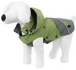 Wk Kerbl Vancouver Hundemantel Gr&uuml;n Grau Warm