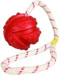 Wasserspiel Ball Am Seil, Abmessungen: &Oslash; 7/35 Cm, Zuf&auml;llige Farbe, F&uuml;r Ihren Hund.
