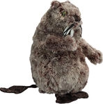 Trixie Pl&uuml;sch Biber Mit Squeaker 27 Cm