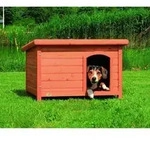 Trixie Naturale Hundeh&uuml;tte Mit Flachdach