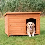 Natura Flachdach-hundeh&uuml;tte, 116 X 82 X 79 Cm