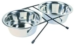 Trixie Set Eat On Feet Feeders For Dogs