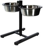 Kerbl - Futterbar F&uuml;r Hunde / Katzen + 2 Futtern&auml;pfe Aus Edelstahl 2800 Ml