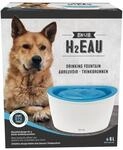 Hagen Dog It Trinkbrunnen 6 Liter Wei&szlig; Und Blau
