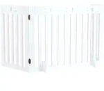 Hunde-absperrgitter 3-teilig Mdf 82-124 Cm Wei&szlig; Trixie