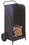 Heibi Metall - Heibi Holzwagen Aus Pulverbeschichtetem Stahl Schwarz Glimmer 52x43x95