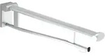 Keuco Wc-st&uuml;tzklappgriff Plan Care 700mm, Gebremst, Al Si-el/lichtgrau