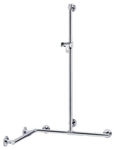 Keuco Plan Care Duschhandlauf Mit Brausestange, Breite 1097mm,