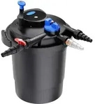Cpf-10000 Druckteichfilter 10.000 L/h / 11 W Uvc Einheit, Teichdruckfilter F&uuml;r