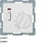 Berker Raumtemperaturregler M320306089 Polarweiss Samt