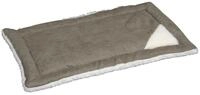 Kerbl - Liegekissen Cleo (farbe Grau/wei&szlig;, L X B X H 84 X 51 X 5 Cm,...