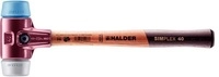 Erwin Halder Kg - Halder Simplex-schonhammer &Oslash; 40mm, Eins&auml;tze: Tpe-soft / T