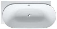 Duravit Luv Badewanne, Ecke Links, 2 R&uuml;ckenschr&auml;gen, Nahtlose