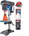 Scheppach - Tischbohrmaschine Dp18 Vario 550w Bohrfutter 16mm Vario Drehzahl Mit