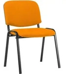Besucherstuhl Ken Stoff Orange