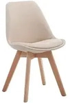 Esszimmerstuhl Borneo Stoff Creme Natura