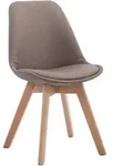 Esszimmerstuhl Borneo Stoff Taupe Natura