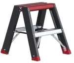 Altrex 192502 Taurus Beidseitig Begehbar - Aluminium Stufenstehleiter (mit
